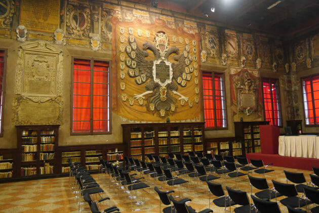 Salle du Stabat Mater, Archiginnasio - Bologne