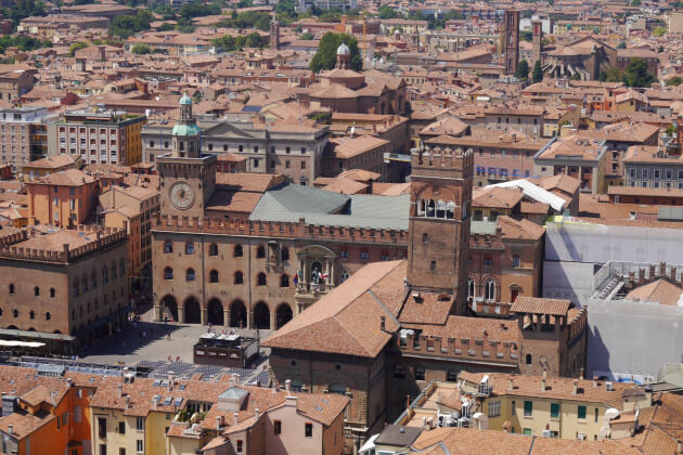 Bologne vue de la Tour Asinelli