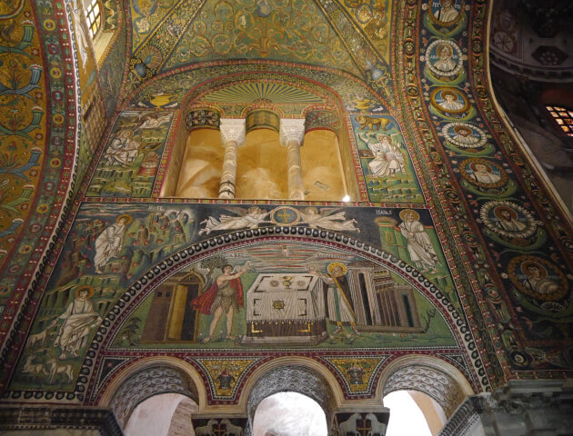 Mosaïques de la basilique Saint-Vital - Ravenne