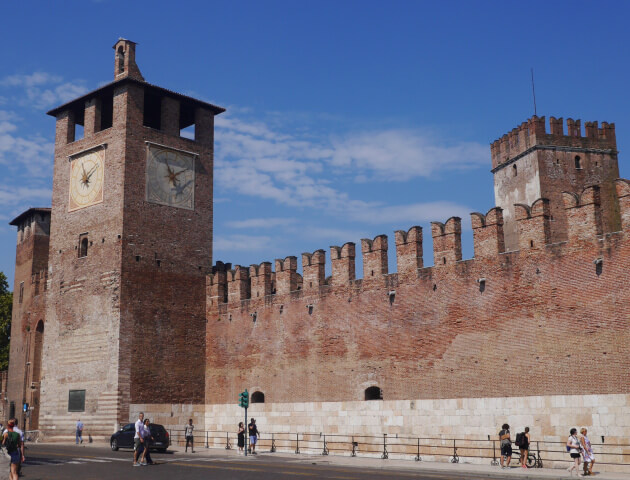 Les remparts du Castelvecchio - Vérone