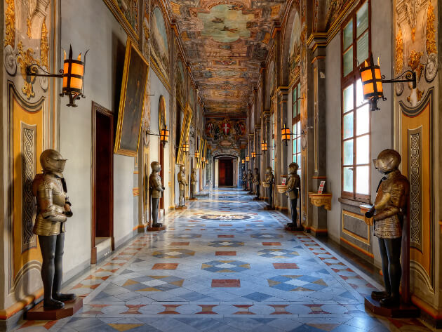 Palais du grand maître, Corridor d'Entrée